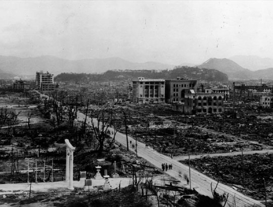 Atomic Bomb Damage