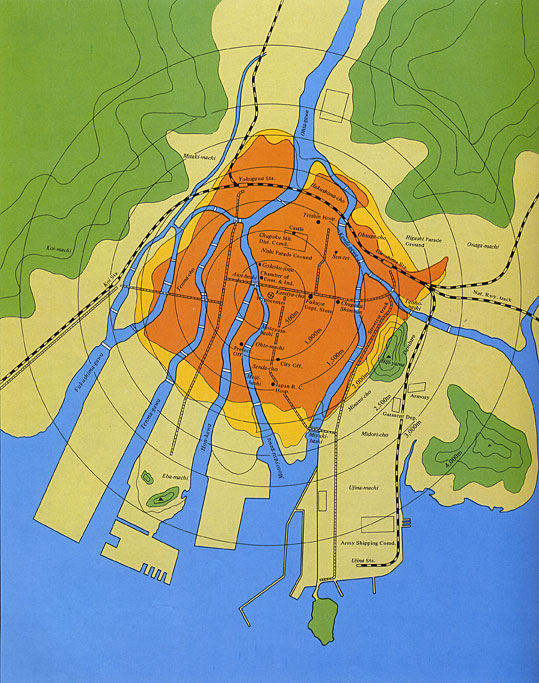 Hiroshima Damage Map