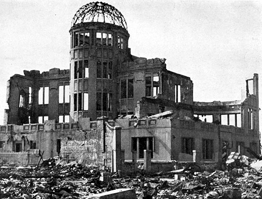 atomic bombings of hiroshima and nagasaki drawing